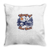 camp of lost souls Throw Pillow