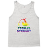 Totally Straight Lgbt Unicorn Tank Top