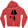 i love lamp Zipper Hoodie