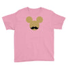 mickey mouse moustache Youth Tee
