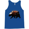 Bear Adventure With Rose Tank Top