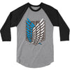 survey corps 3/4 Sleeve Shirt