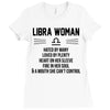 Libra Woman Ladies Fitted T-Shirt