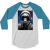 space momky 3/4 Sleeve Shirt