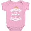 Legends Are Born In October Baby Onesie