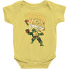 vegan pizza power Baby Bodysuit