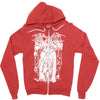 psycroptic carriers of the plague Zipper Hoodie