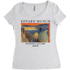 Edvard Munch Skrik Women's Triblend Scoop T-shirt