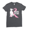 boxers for boobs Ladies Fitted T-Shirt