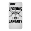 Legends Are Born In January iPhone 7 Plus Case