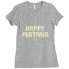 happy festivus Ladies Fitted T-Shirt