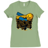 plastic debris Ladies Fitted T-Shirt