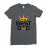 The Best Dad Ladies Fitted T-Shirt