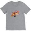 pizza jet V-Neck Tee