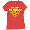 pizzas are forever Ladies Fitted T-Shirt