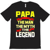 papa the man the myth the legend 2 T-Shirt