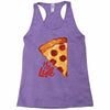 pizza my life Racerback Tank