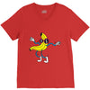 banana wobbler V-Neck Tee