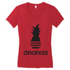 Pineapple Women's V-Neck T-Shirt