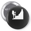 mountain hiker Pin-back button
