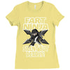 funny rfart ninja Ladies Fitted T-Shirt