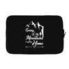 Going To The Mountains Is Going Home Laptop sleeve