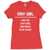 May Girl Ladies Fitted T-Shirt
