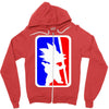 son goku  fun Zipper Hoodie