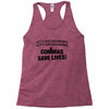 commas save lives Racerback Tank