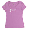 ibanes new Women's Triblend Scoop T-shirt