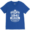 Made In 1941 And Still Awesome V-Neck Tee