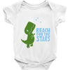 reach for the stars Baby Onesie