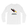 never give up poster Long Sleeve Shirts