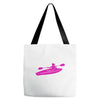 kayak chick Tote Bags