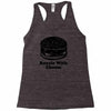 royale with cheese Racerback Tank