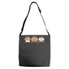 new! monkey Adjustable Strap Totes