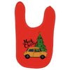 merry christmas car Baby Bibs