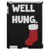 well hung endowed christmas stocking funny iPad 3 and 4 Case
