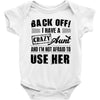 Back Off Crazy Aunt Afraid To Use Her Baby Onesie