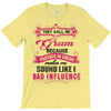 they call me gram partner in crime T-Shirt