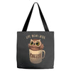 owl coffee Tote Bags
