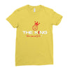king dead Ladies Fitted T-Shirt