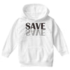 save black Youth Hoodie