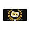 cassette taps License Plate