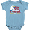 science bless america Baby Bodysuit