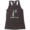keepin' it real Racerback Tank