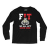 we all lift down here Long Sleeve Shirts