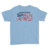 United States Space Force American Flag Youth Tee