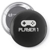 player 1 Pin-back button