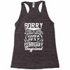 This Girl Is Taken By A Super Sexy February Boyfriend Racerback Tank